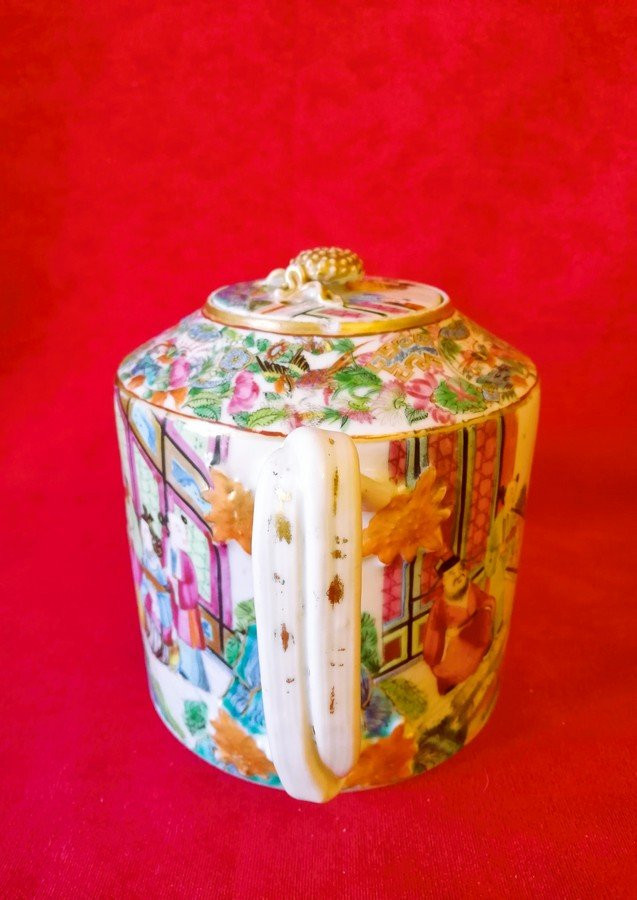 Théière de la Chine CANTON -photo-3