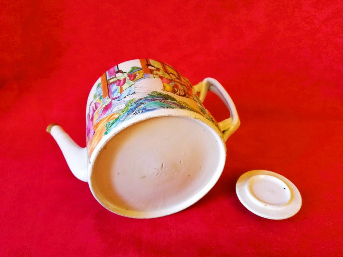 Théière de la Chine CANTON -photo-2