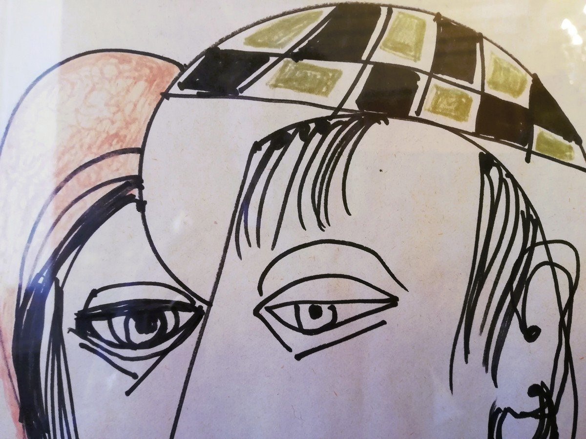 Ink Drawing With Added Highlights -photo-3