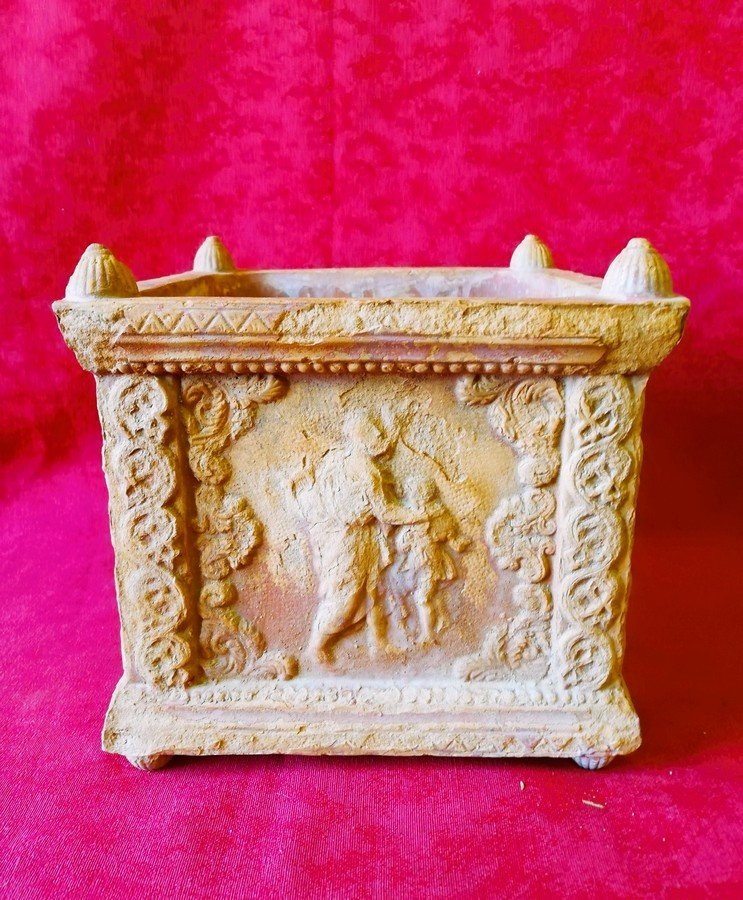 Jardinière en terre cuite -photo-3