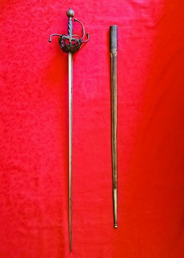 Rapière moyen âge -photo-2