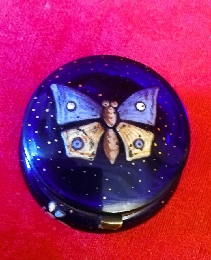 Enamelled Glass Box-photo-3