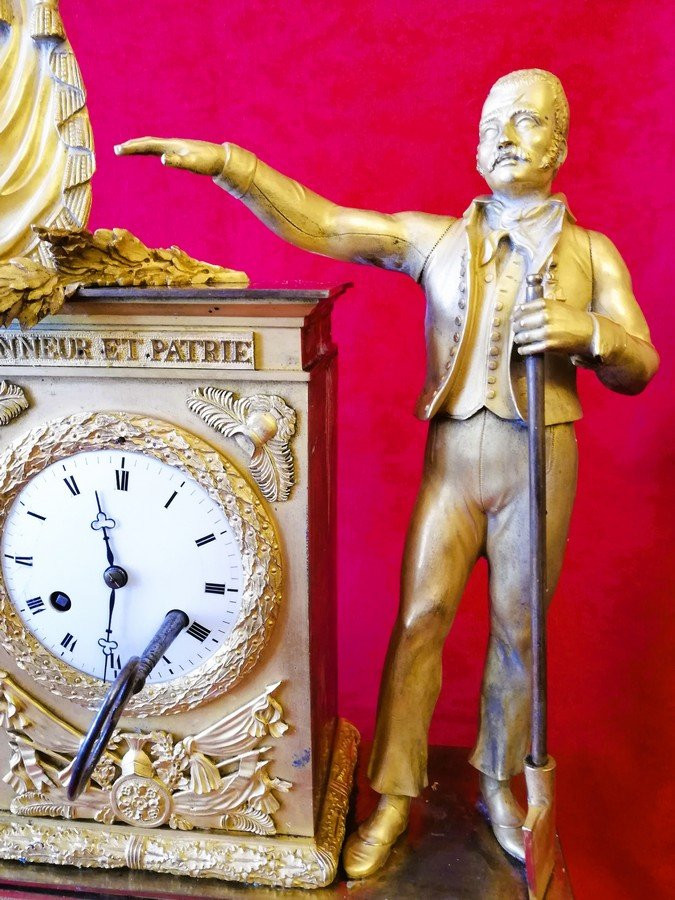 Gilt Bronze Clock-photo-2