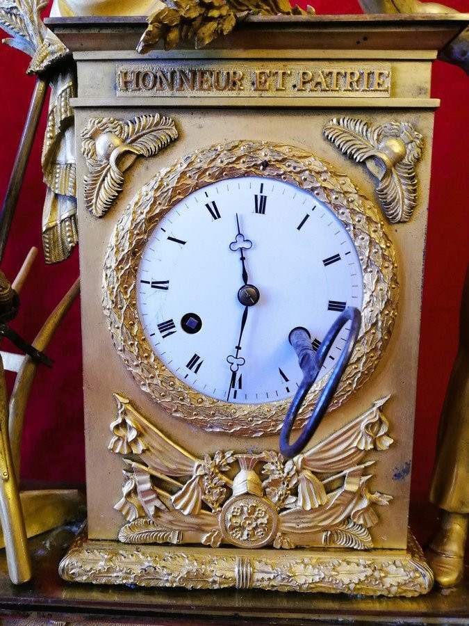 Gilt Bronze Clock-photo-3