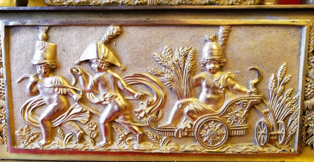 Gilt Bronze Clock-photo-2