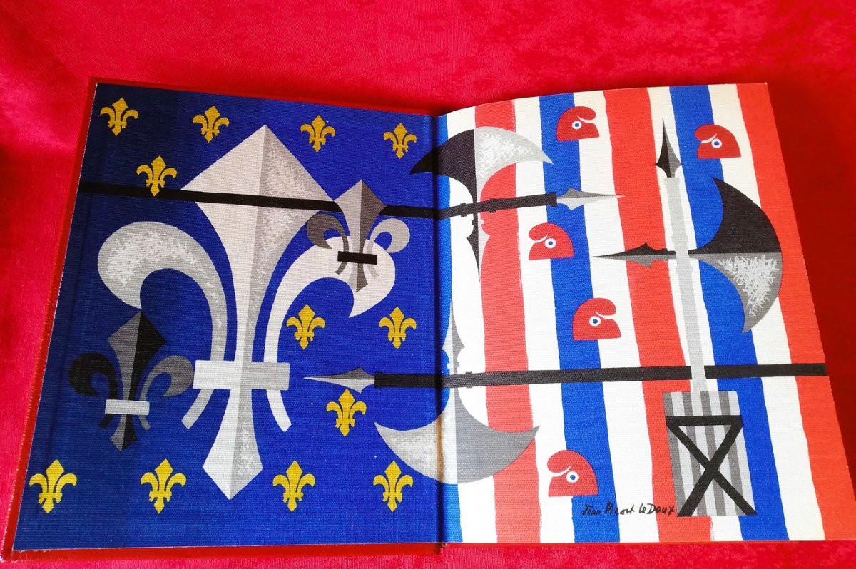 Histoire de la France en 4 volumes sous emboitages   -photo-3