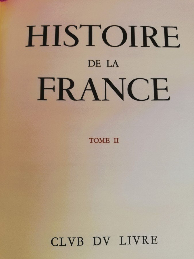 Histoire de la France en 4 volumes sous emboitages   -photo-5