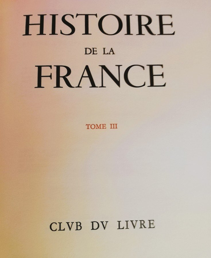 Histoire de la France en 4 volumes sous emboitages   -photo-6