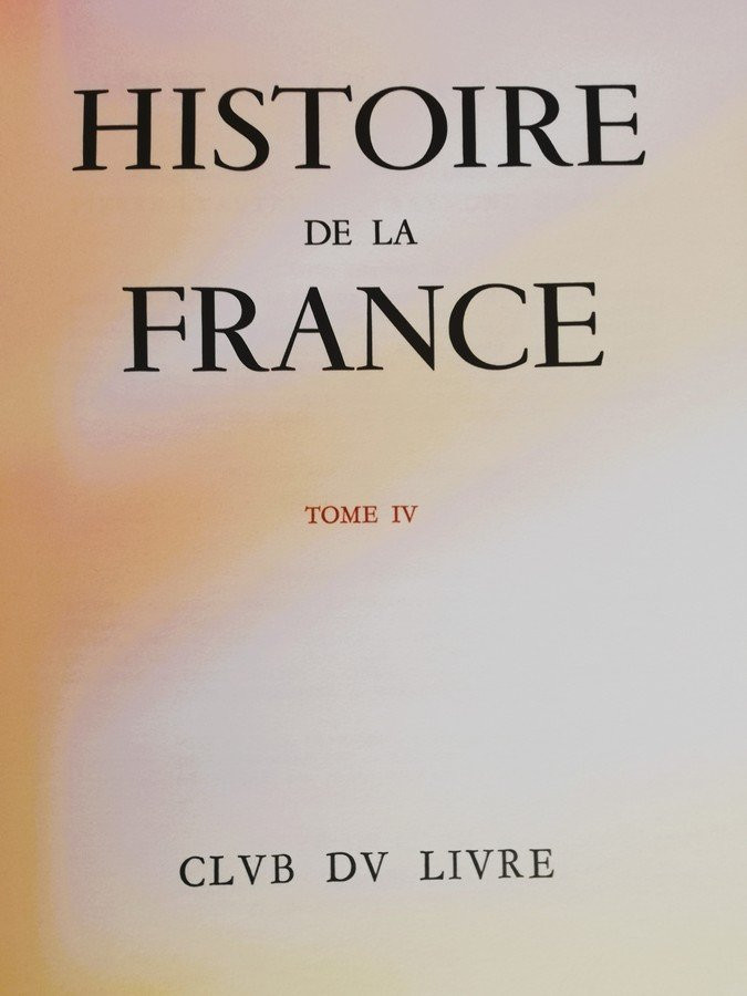 Histoire de la France en 4 volumes sous emboitages   -photo-7