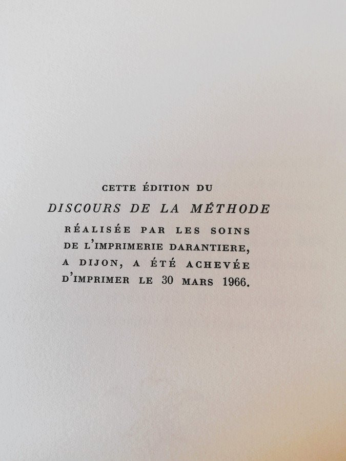 Two Volumes In Slipcases Descartes, Pensees De Pascal.-photo-4