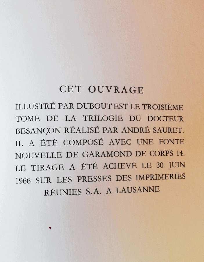 Three Interlocking Books By Docteur Besançon, Illustrated By Dubout-photo-4