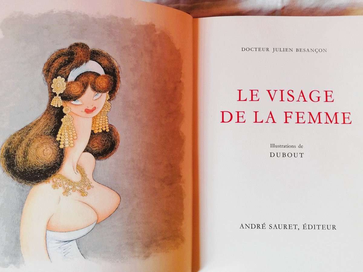 Three Interlocking Books By Docteur Besançon, Illustrated By Dubout-photo-6