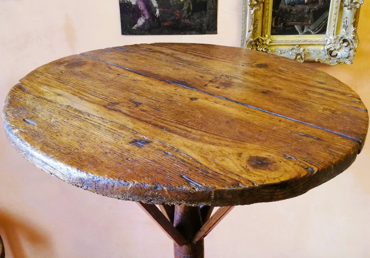 Lace-maker's Pedestal Table-photo-2