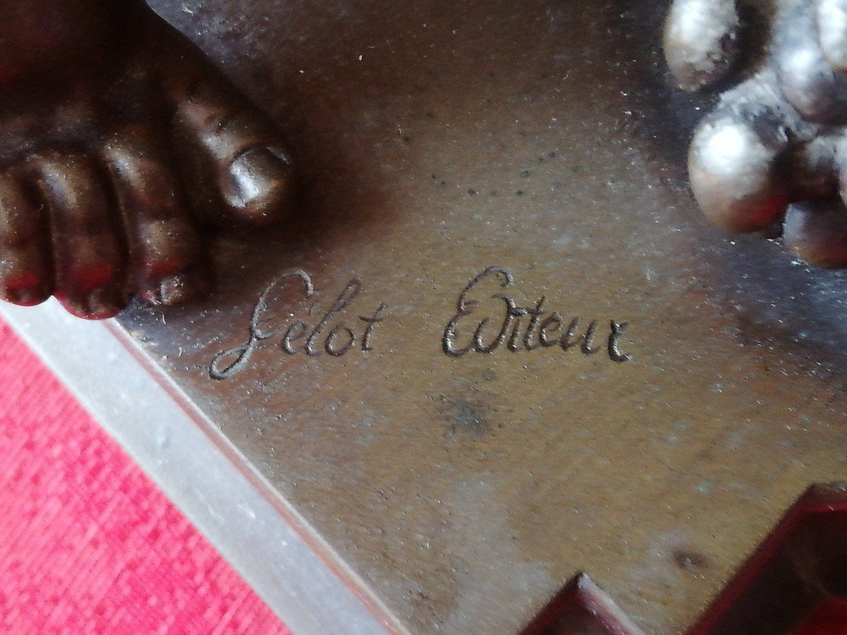 Groupe de deux putti  -photo-3
