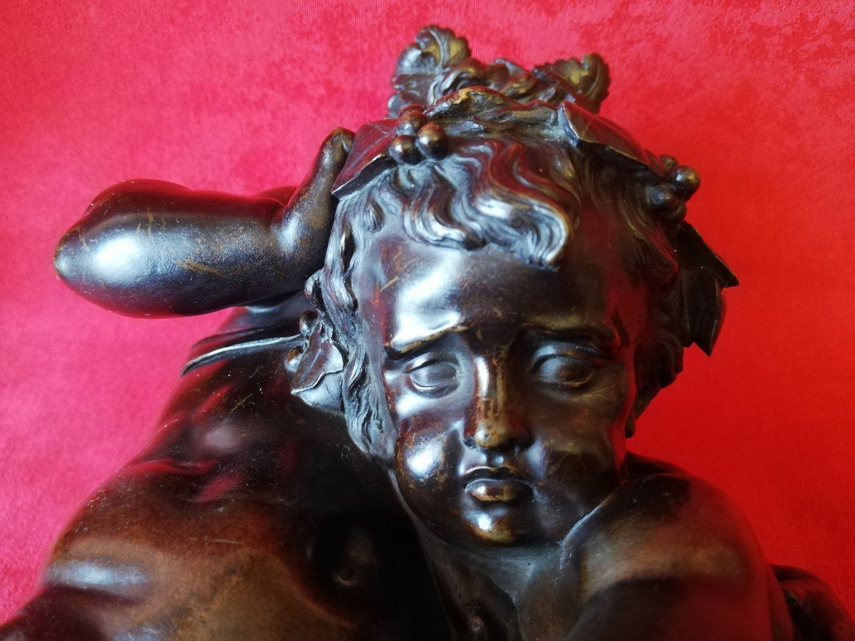 Groupe de deux putti  -photo-1