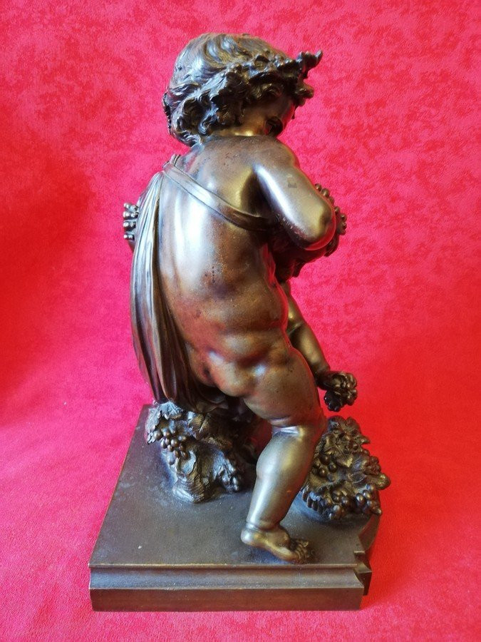 Groupe de deux putti  -photo-4