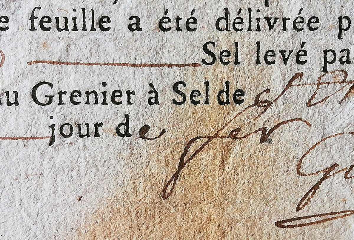 Feuille de la gabelle 1789-photo-3