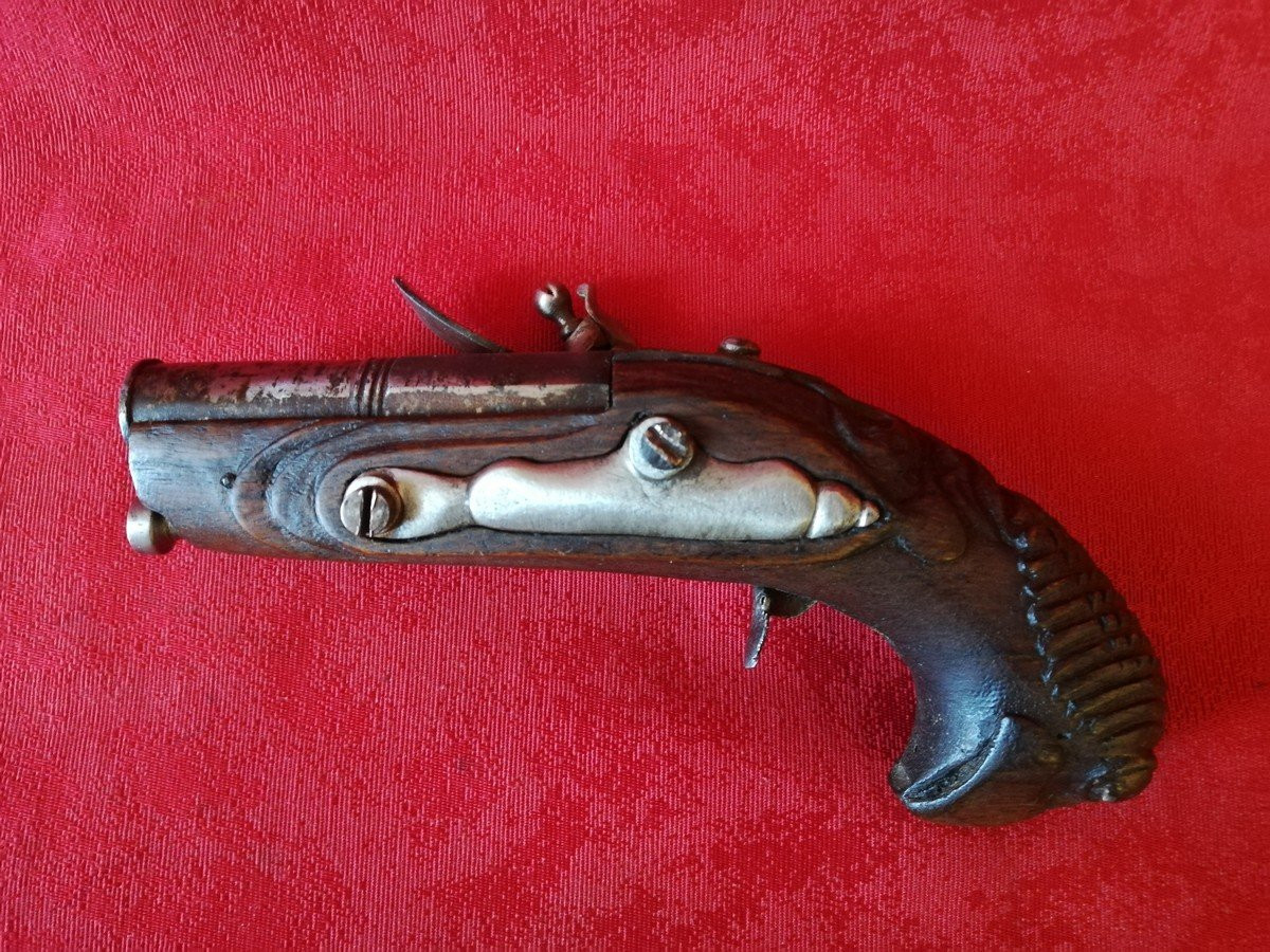 Pistolet à silex "chien de mer"-photo-2