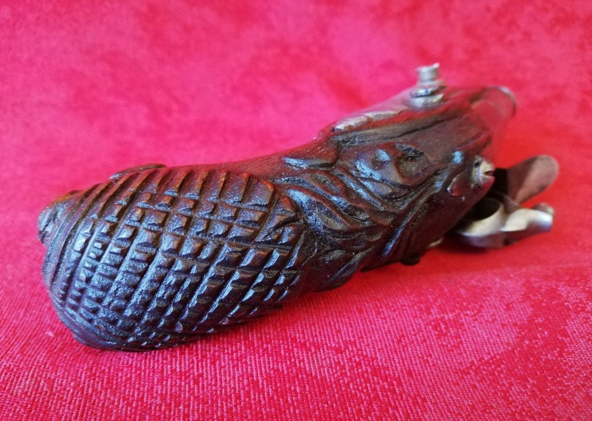 Pistolet à silex "chien de mer"-photo-1