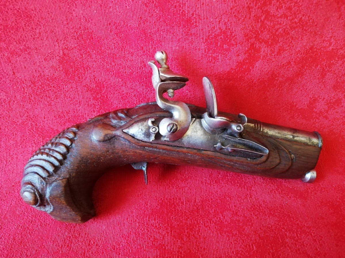 Pistolet à silex "chien de mer"-photo-3