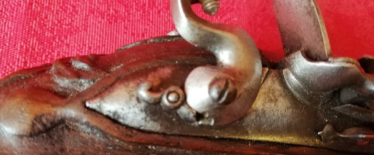 Pistolet à silex "chien de mer"-photo-6