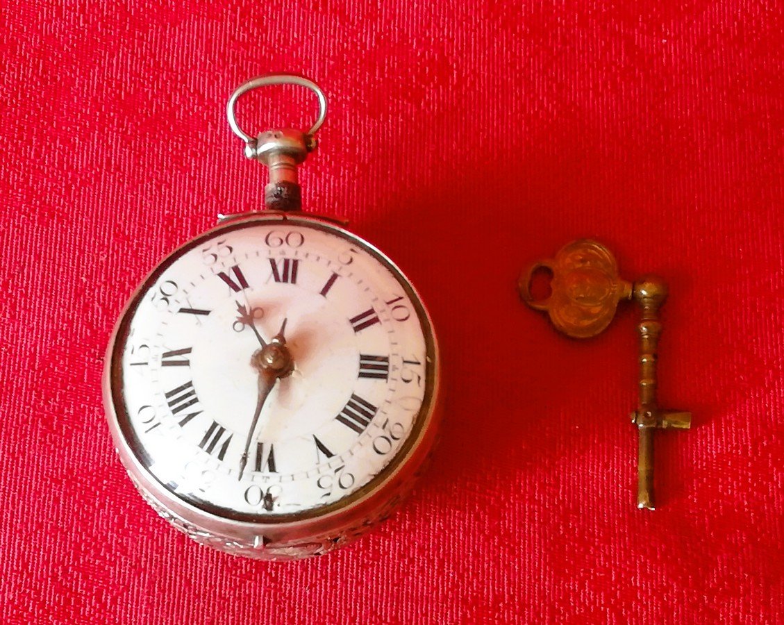 18th Century Onion Watch With Striking Mechanism