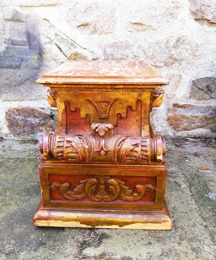 Socle de statue religieuse -photo-5