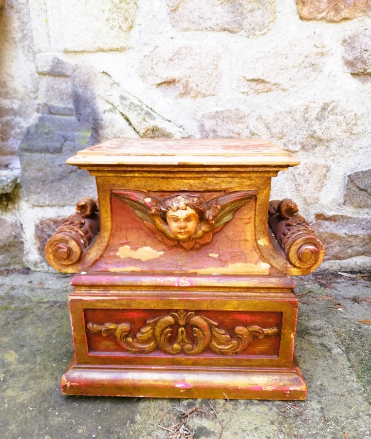 Socle de statue religieuse -photo-6