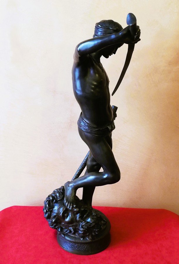 David vainqueur de Goliath d'Antonin MERCIE -photo-2