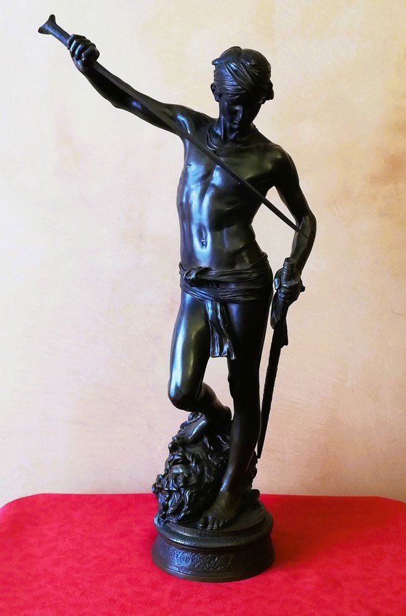 David vainqueur de Goliath d'Antonin MERCIE 