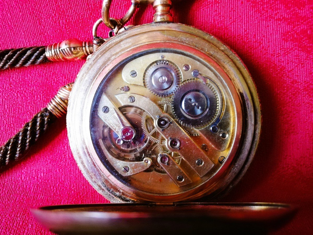 Large Gold-plated Regulator-photo-4