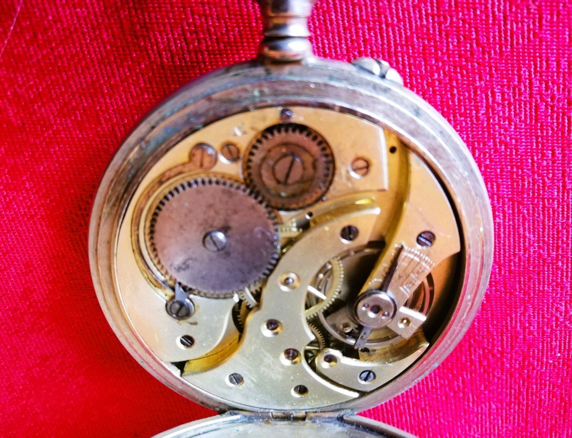 Montre en métal à guichet -photo-3