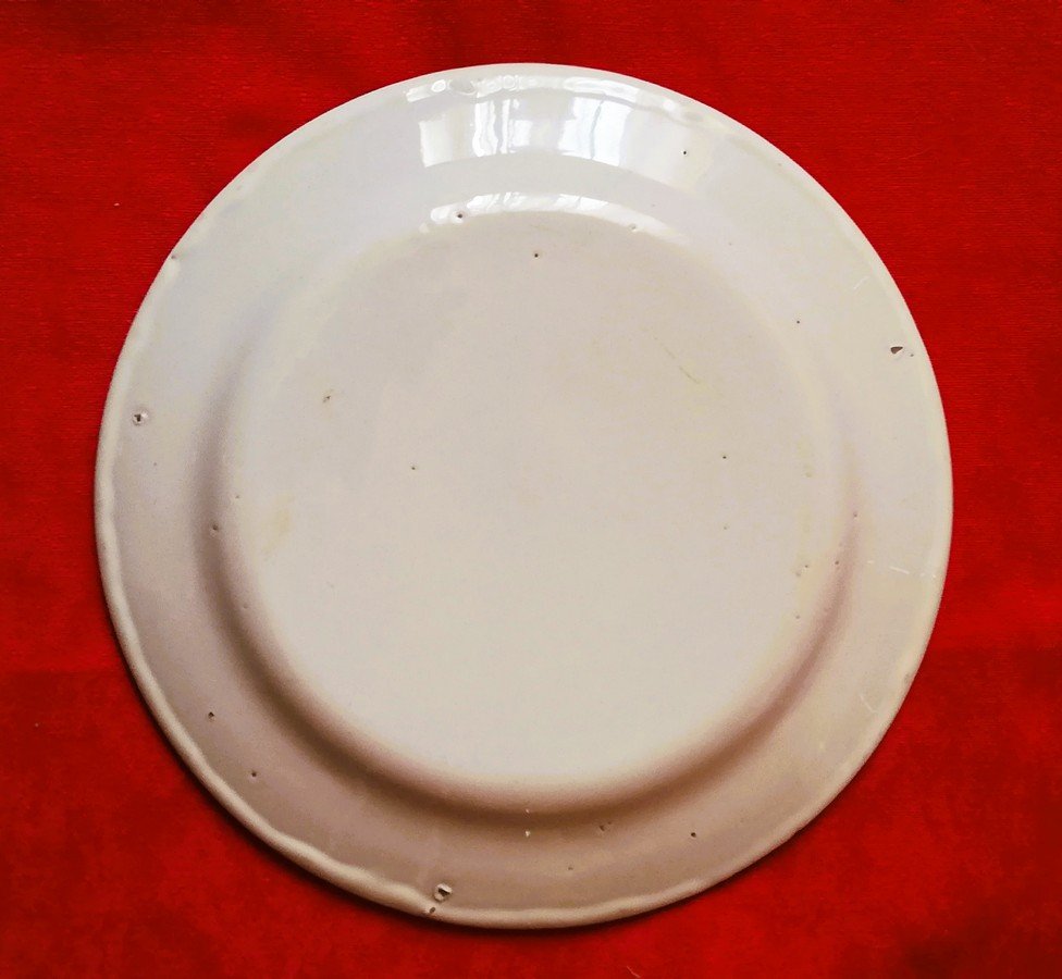 18 assiettes en  faïence les ISLETTES 19ème siècle -photo-2
