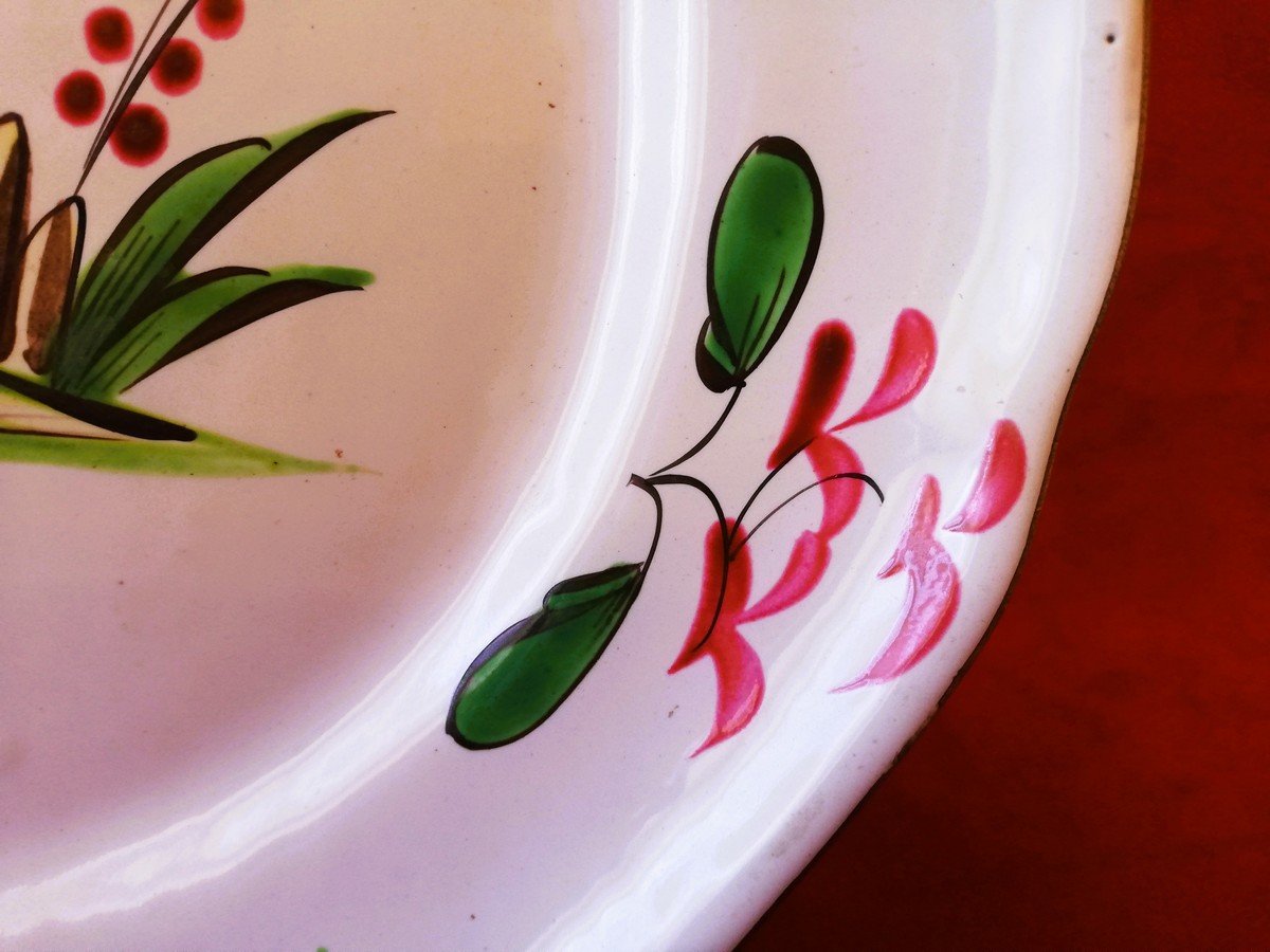 18th-century Lunéville Plate In The Chinese Style-photo-2