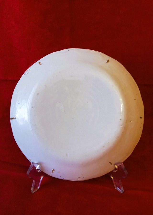 18th-century Lunéville Plate In The Chinese Style-photo-3
