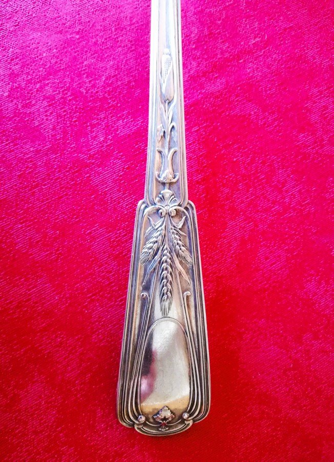 Ménagère en coffret en métal argenté de Christofle-photo-3