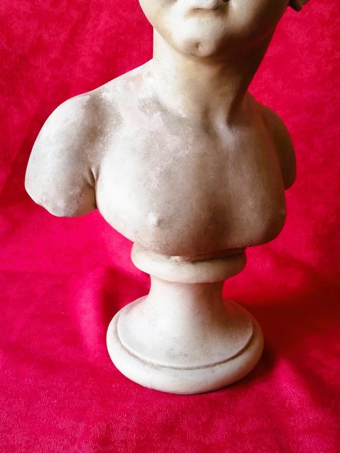 Bust Based On A Work By Houdon -photo-3