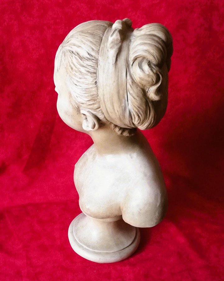 Bust Based On A Work By Houdon -photo-4
