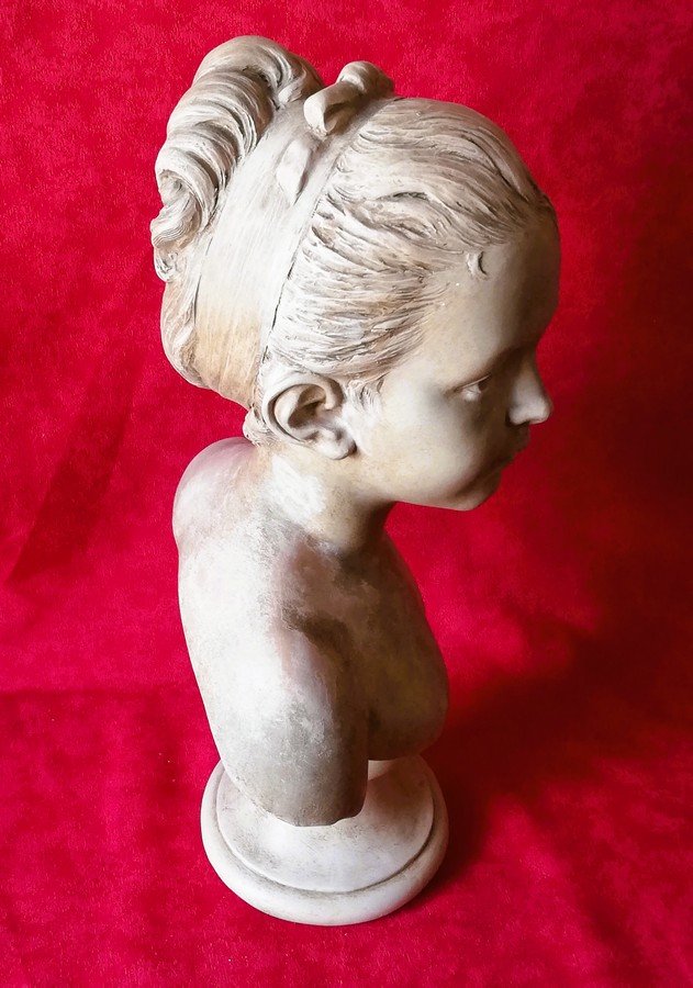 Bust Based On A Work By Houdon -photo-4