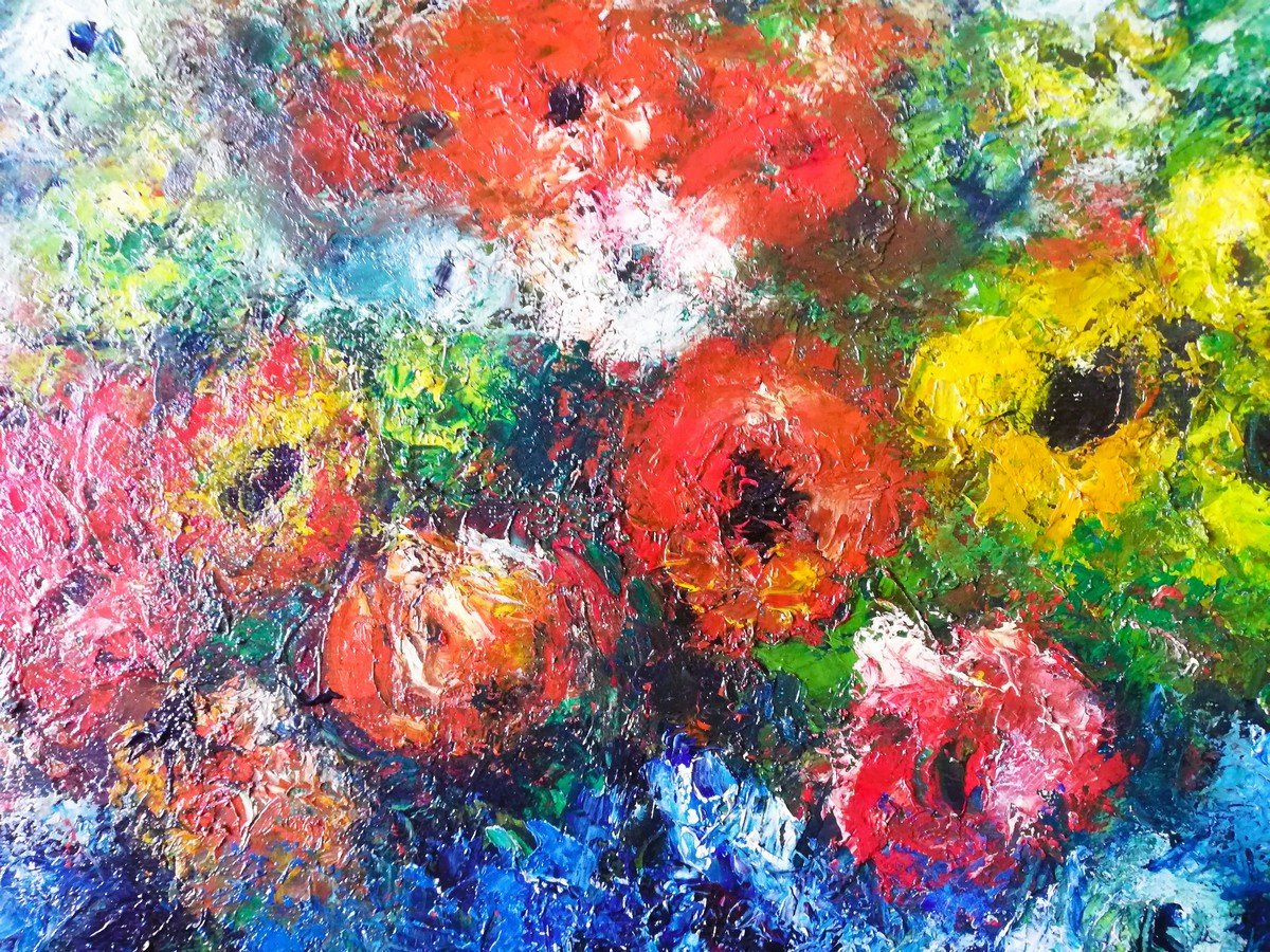 Tableau huile sur toile de E. GOERG -photo-2