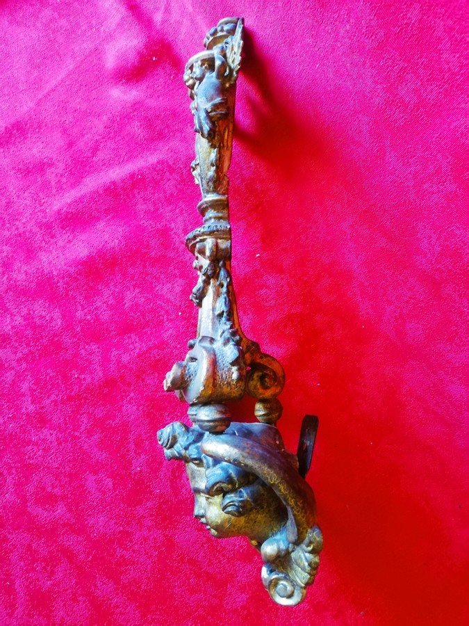 Porte montre en bois doré -photo-3