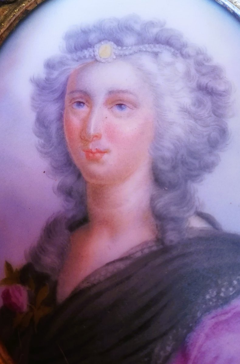 Framed Porcelain Paintings  -photo-2