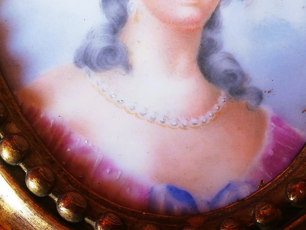 Framed Porcelain Paintings  -photo-3