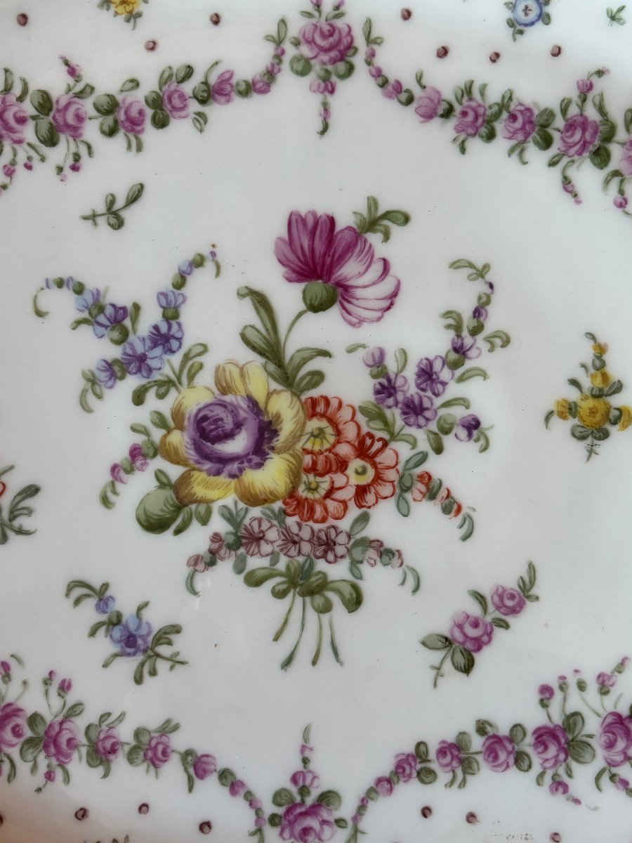 Plat en faïence de forme oblongue 1900-photo-4