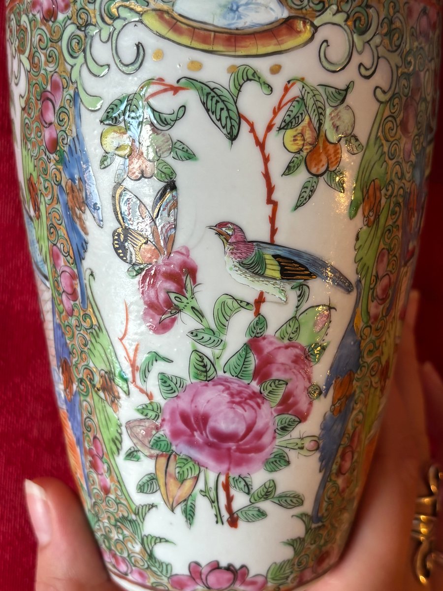 Paire de vases de Canton-photo-2