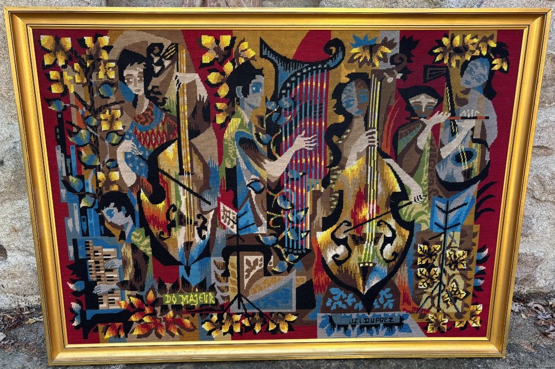 1970s Tapestry By Jean-claude Duprez
