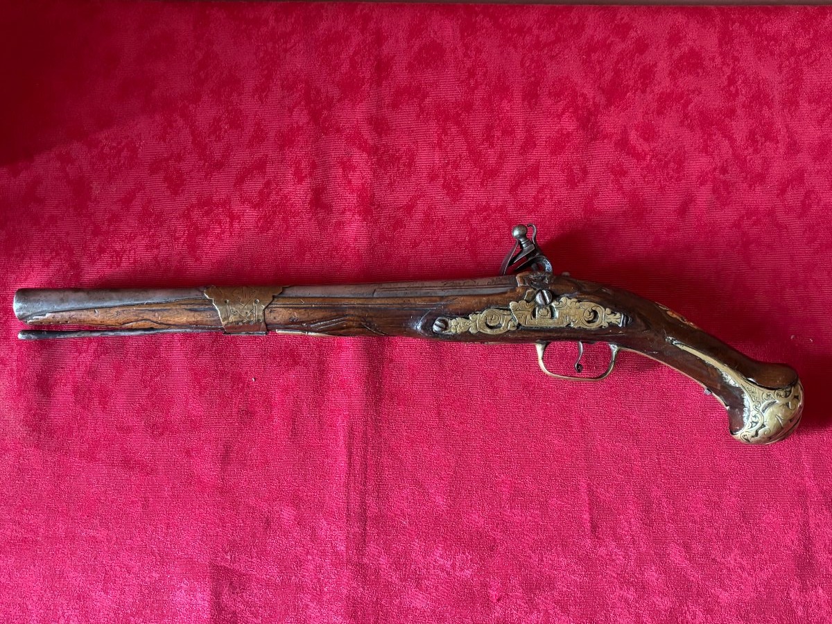 Pistolet à silex 50cm-photo-2