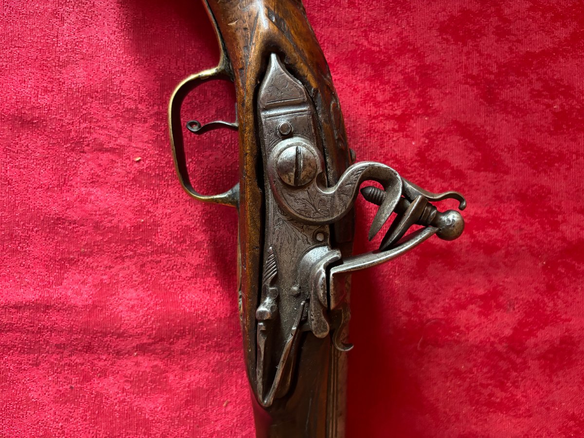Pistolet à silex 50cm-photo-1