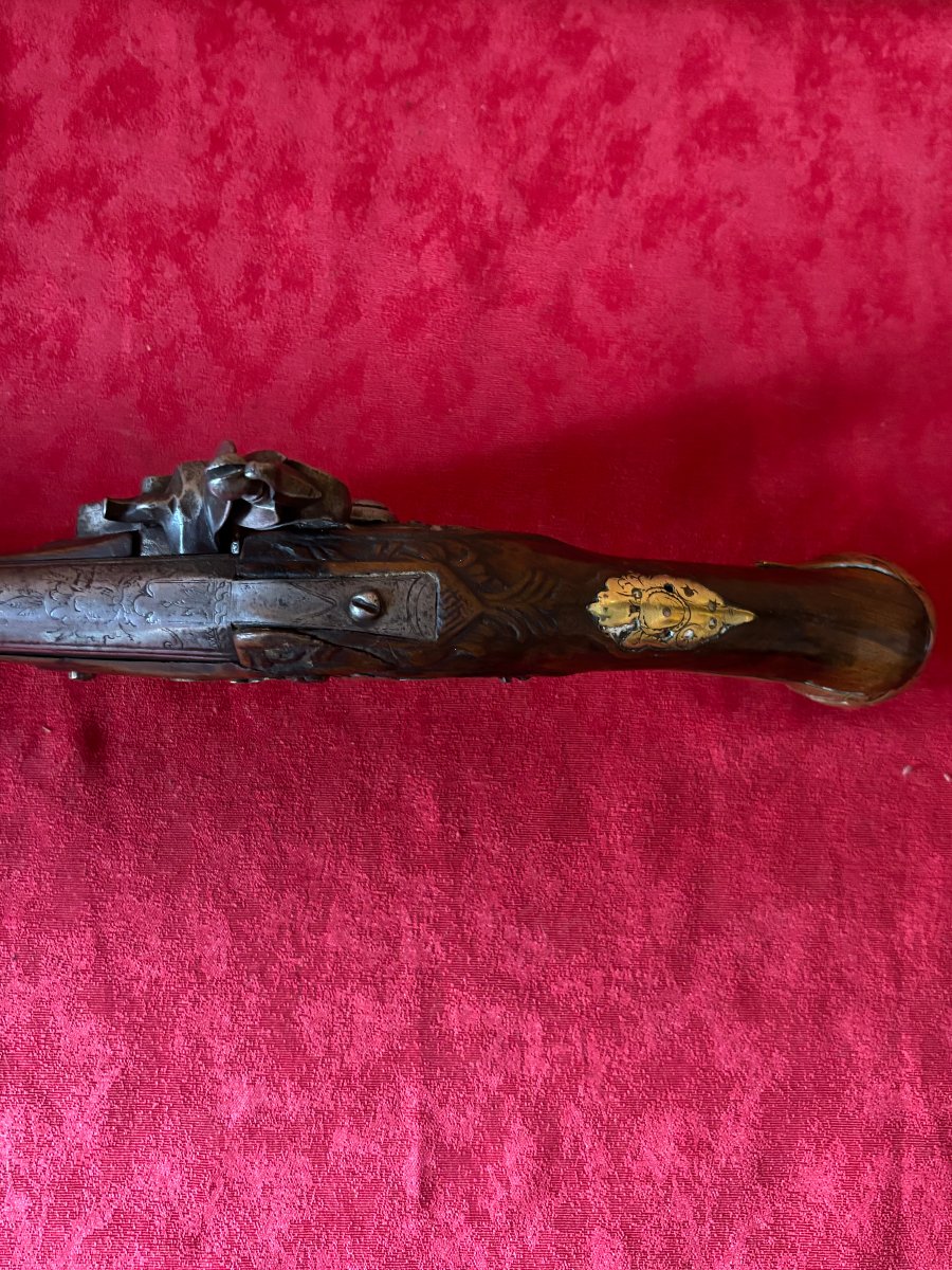 Pistolet à silex 50cm-photo-3