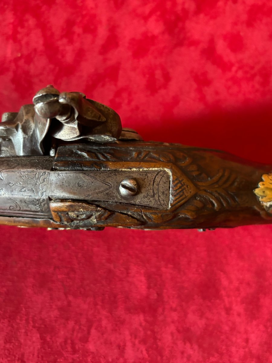 Pistolet à silex 50cm-photo-4